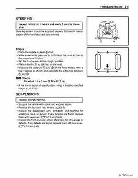 2006-2009 Suzuki LT-Z50 QuadSport ATV Factory Service Manual, Page 32