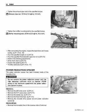 2006-2009 Suzuki LT-Z50 QuadSport ATV Factory Service Manual, Page 46