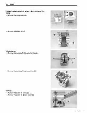 2006-2009 Suzuki LT-Z50 QuadSport ATV Factory Service Manual, Page 52
