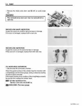 2006-2009 Suzuki LT-Z50 QuadSport ATV Factory Service Manual, Page 54
