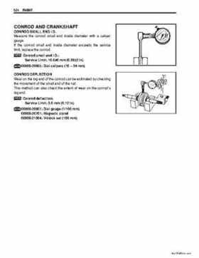2006-2009 Suzuki LT-Z50 QuadSport ATV Factory Service Manual, Page 62