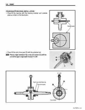 2006-2009 Suzuki LT-Z50 QuadSport ATV Factory Service Manual, Page 64