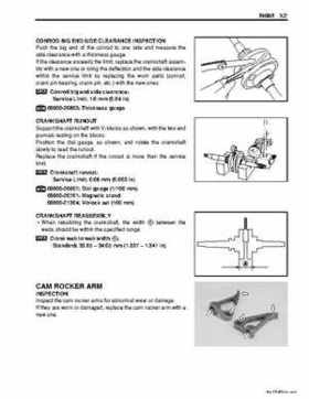 2006-2009 Suzuki LT-Z50 QuadSport ATV Factory Service Manual, Page 65