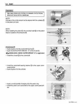 2006-2009 Suzuki LT-Z50 QuadSport ATV Factory Service Manual, Page 87