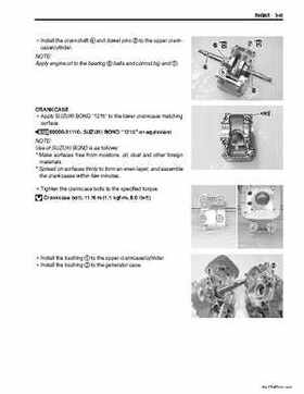 2006-2009 Suzuki LT-Z50 QuadSport ATV Factory Service Manual, Page 88