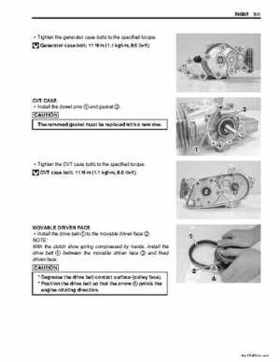 2006-2009 Suzuki LT-Z50 QuadSport ATV Factory Service Manual, Page 90