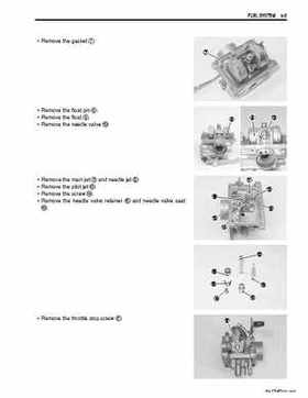 2006-2009 Suzuki LT-Z50 QuadSport ATV Factory Service Manual, Page 104