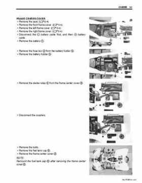 2006-2009 Suzuki LT-Z50 QuadSport ATV Factory Service Manual, Page 114