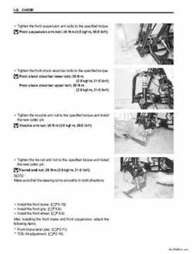 2006-2009 Suzuki LT-Z50 QuadSport ATV Factory Service Manual, Page 135