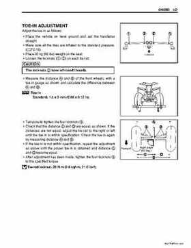 2006-2009 Suzuki LT-Z50 QuadSport ATV Factory Service Manual, Page 136