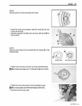 2006-2009 Suzuki LT-Z50 QuadSport ATV Factory Service Manual, Page 144
