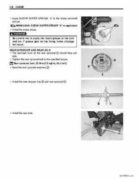 2006-2009 Suzuki LT-Z50 QuadSport ATV Factory Service Manual, Page 145