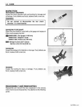 2006-2009 Suzuki LT-Z50 QuadSport ATV Factory Service Manual, Page 149