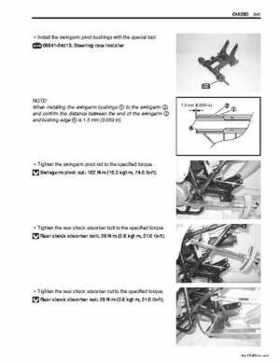 2006-2009 Suzuki LT-Z50 QuadSport ATV Factory Service Manual, Page 150