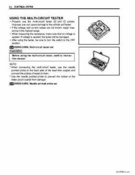 2006-2009 Suzuki LT-Z50 QuadSport ATV Factory Service Manual, Page 155