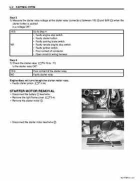 2006-2009 Suzuki LT-Z50 QuadSport ATV Factory Service Manual, Page 163