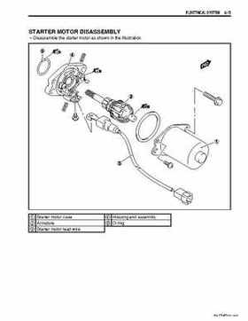 2006-2009 Suzuki LT-Z50 QuadSport ATV Factory Service Manual, Page 164