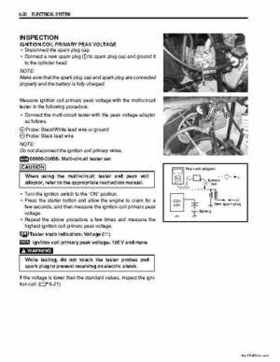 2006-2009 Suzuki LT-Z50 QuadSport ATV Factory Service Manual, Page 171