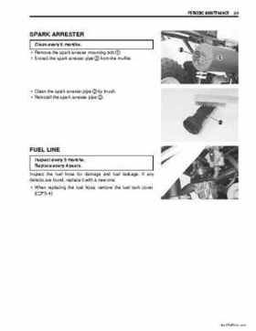 2007-2009 Suzuki LTZ90 factory service manual, Page 22
