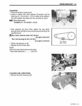 2007-2009 Suzuki LTZ90 factory service manual, Page 32