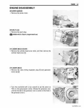 2007-2009 Suzuki LTZ90 factory service manual, Page 53