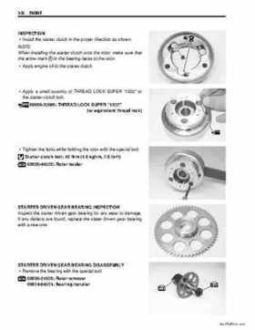 2007-2009 Suzuki LTZ90 factory service manual, Page 80