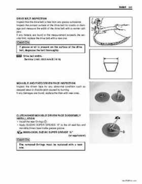2007-2009 Suzuki LTZ90 factory service manual, Page 99