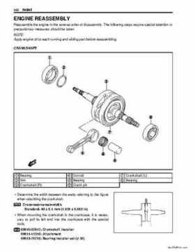 2007-2009 Suzuki LTZ90 factory service manual, Page 106