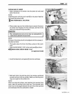 2007-2009 Suzuki LTZ90 factory service manual, Page 117