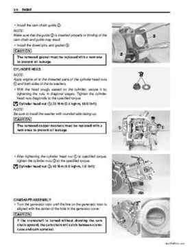 2007-2009 Suzuki LTZ90 factory service manual, Page 118