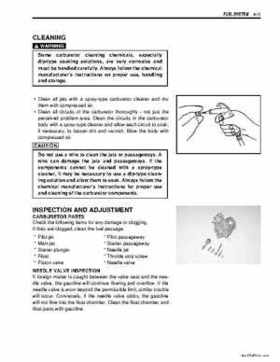 2007-2009 Suzuki LTZ90 factory service manual, Page 132