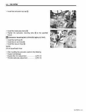 2007-2009 Suzuki LTZ90 factory service manual, Page 135