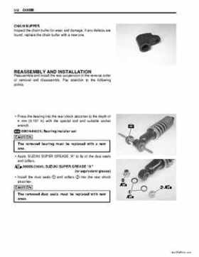 2007-2009 Suzuki LTZ90 factory service manual, Page 187