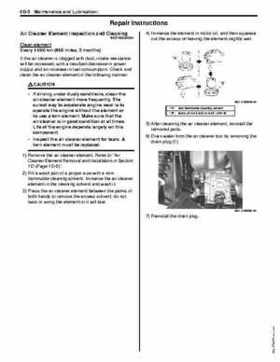 2008 Suzuki LT-A400/F, LT-F400/F ATV Service Manual, Page 34