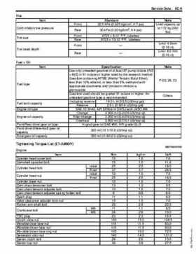 2008 Suzuki LT-A400/F, LT-F400/F ATV Service Manual, Page 63