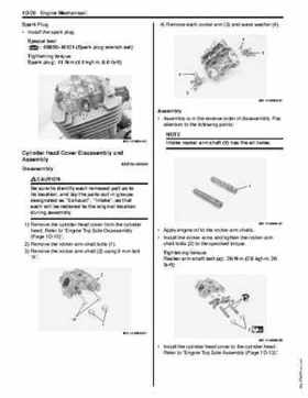 2008 Suzuki LT-A400/F, LT-F400/F ATV Service Manual, Page 96