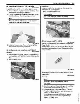 2008 Suzuki LT-A400/F, LT-F400/F ATV Service Manual, Page 155