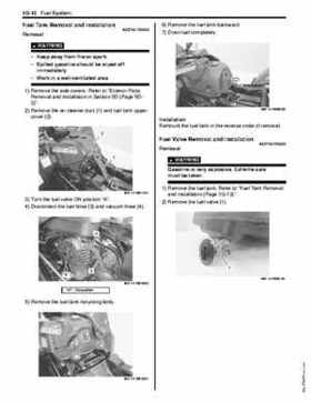 2008 Suzuki LT-A400/F, LT-F400/F ATV Service Manual, Page 180