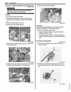 2008 Suzuki LT-A400/F, LT-F400/F ATV Service Manual, Page 184