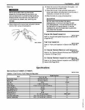 2008 Suzuki LT-A400/F, LT-F400/F ATV Service Manual, Page 189