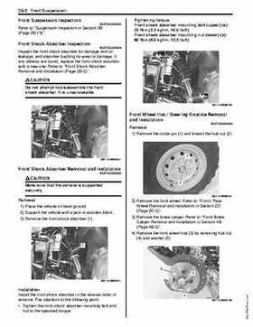 2008 Suzuki LT-A400/F, LT-F400/F ATV Service Manual, Page 240