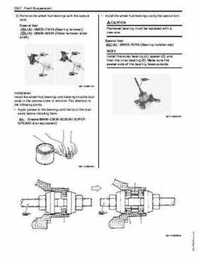 2008 Suzuki LT-A400/F, LT-F400/F ATV Service Manual, Page 244