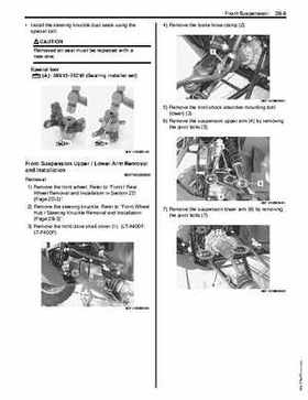 2008 Suzuki LT-A400/F, LT-F400/F ATV Service Manual, Page 245