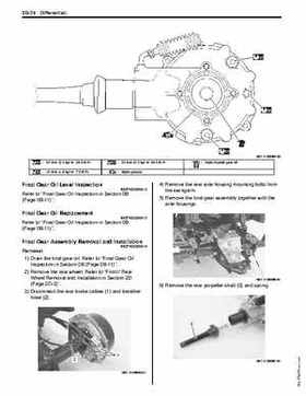 2008 Suzuki LT-A400/F, LT-F400/F ATV Service Manual, Page 296
