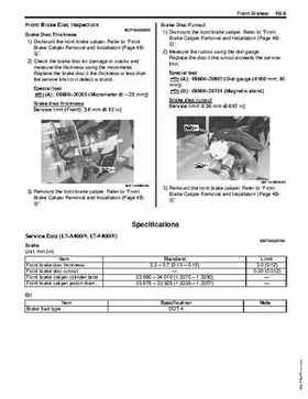 2008 Suzuki LT-A400/F, LT-F400/F ATV Service Manual, Page 383