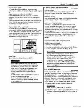 2009 Suzuki 400 LTZ Quad Sport Service Manual, Page 15