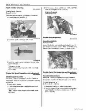2009 Suzuki 400 LTZ Quad Sport Service Manual, Page 34