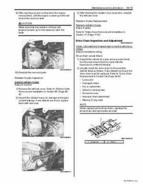 2009 Suzuki 400 LTZ Quad Sport Service Manual, Page 39
