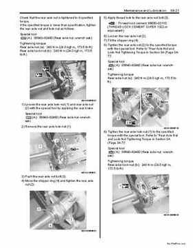 2009 Suzuki 400 LTZ Quad Sport Service Manual, Page 45