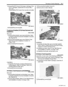 2009 Suzuki 400 LTZ Quad Sport Service Manual, Page 134